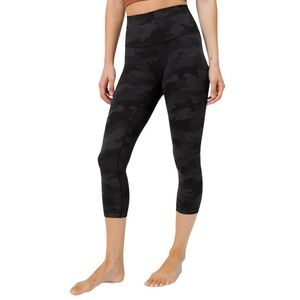 Lululemon Align High Rise 23” Crop Camo Size 8